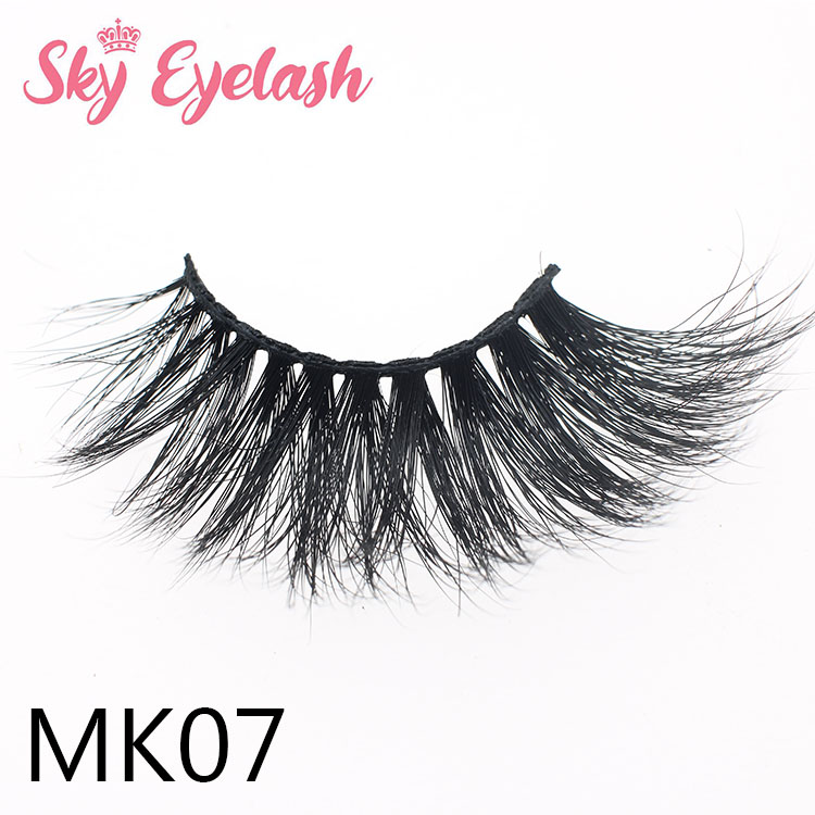  25mm long mink lashes vendor wholesale false lashes  for highly recommend